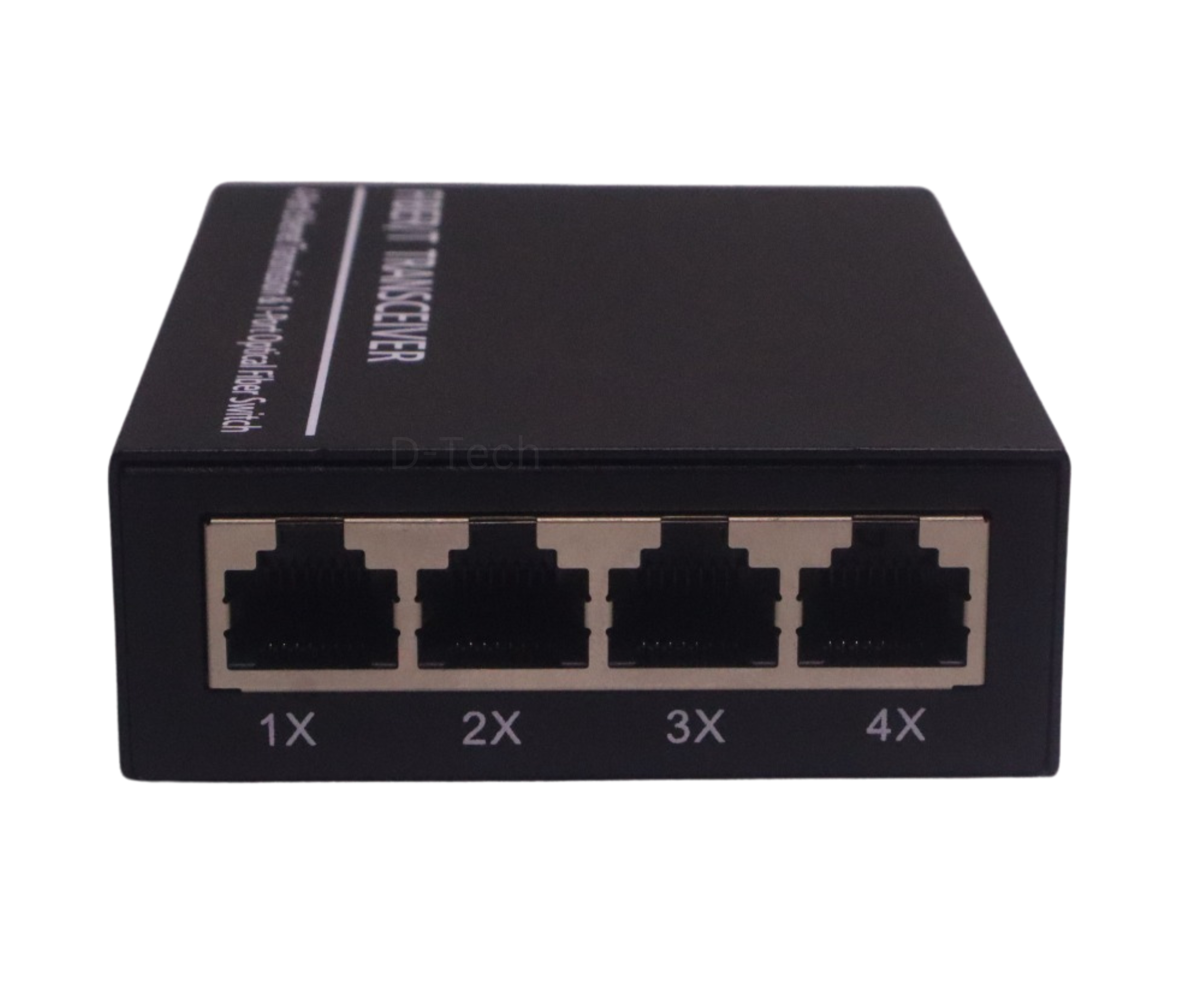 Media Converter  10/100/1000M 3km 1Fiber 4RJ45 SM single fiber SC (A) 289